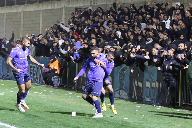 בדרך ללאומית....עבד מורג'אן חוגג עם הקהל של שפרעם